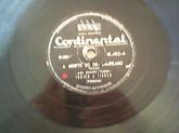 Tonico E Tinoco A Morte Do Dr. Laureano  Disco De 78rpm Raro