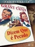 Dvd Dizem Que É Pecado Cary Grant & Jeanne Crain