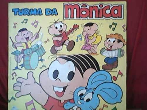 Turma Da Mônica Lp Vinil Raridade Com O Encarte