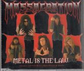 Massacration Metal Is The Law Cd Single