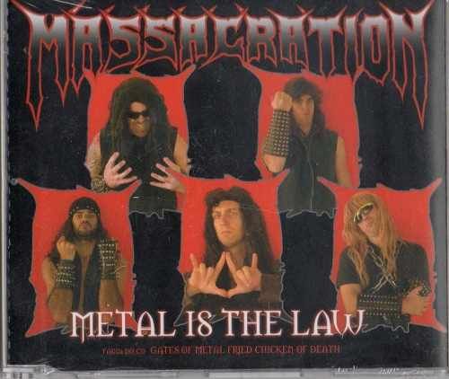 Massacration Metal Is The Law Cd Single