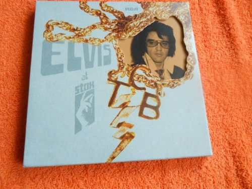 Elvis Presley At Stax: Deluxe Edition Box Com 3 Cds E Livro