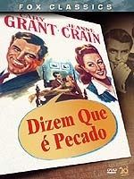 Dvd Dizem Que É Pecado Cary Grant & Jeanne Crain