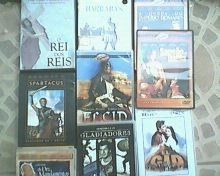 9 Dvd's Originais Filmes Épicos E Bíblicos Coleção Em Oferta